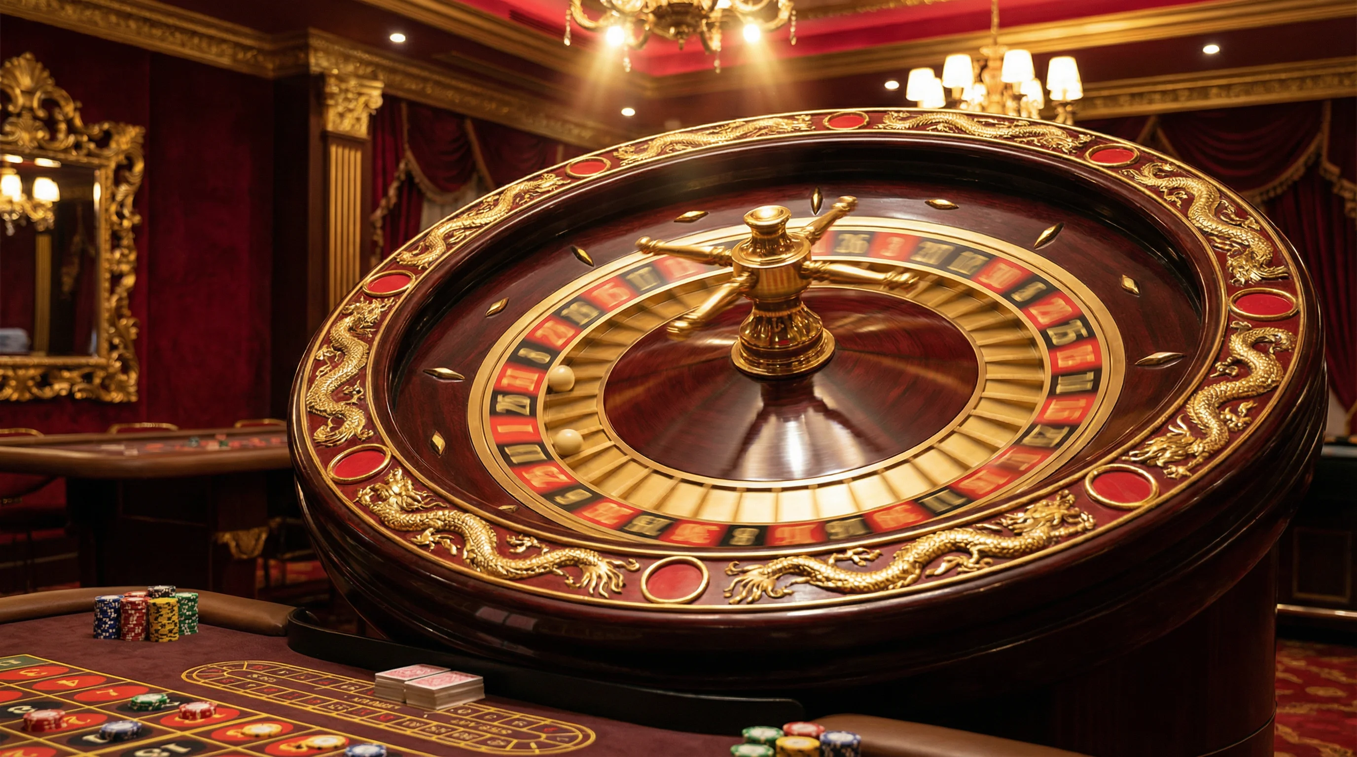 Ruleta de casino optimizada para móvil
